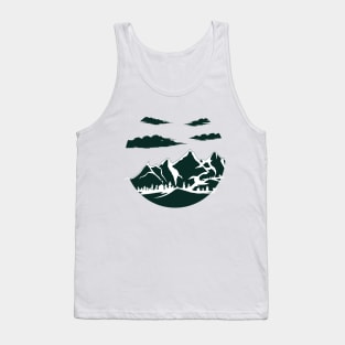 Classic Mountain Range Tank Top